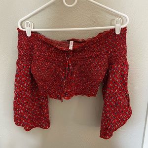 Floral Crop Top